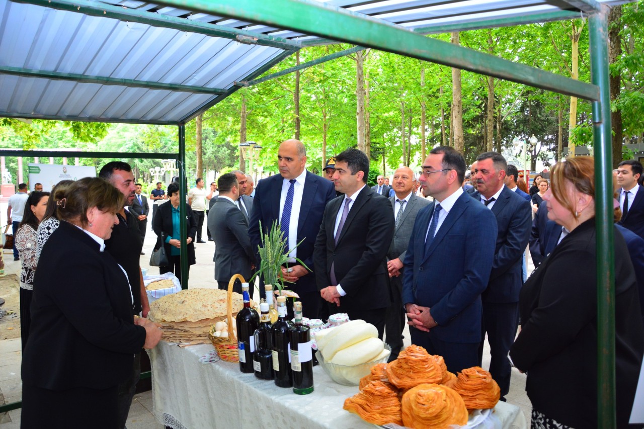 Ağstafada Məhsul bayramı keçirilib - FOTOLAR